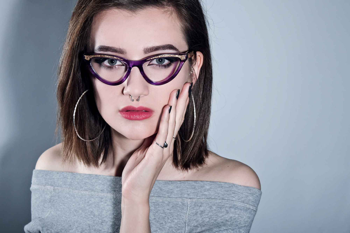 designer cat eye glasses frames
