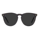 Load image into Gallery viewer, dark grey round sunglasses