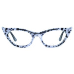 Load image into Gallery viewer, dalmatian print winged cat eye glasses