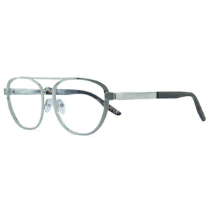 Aviator Glasses Frames - Silver - Dennis