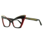 Load image into Gallery viewer, Cat Eye Glasses - Black &amp; Red - Doreen

