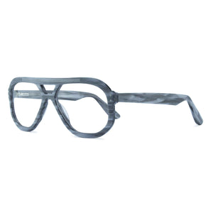 Navigator Glasses Frame - Grey Wood Effect - Jim