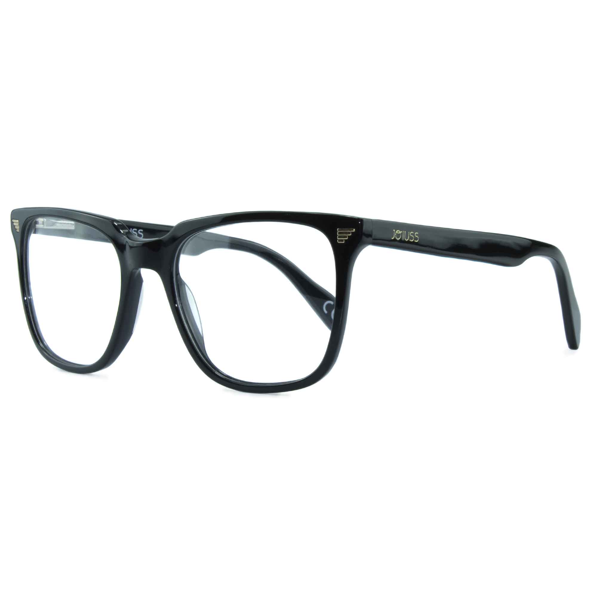 Square Glasses Frames - Black - Kent