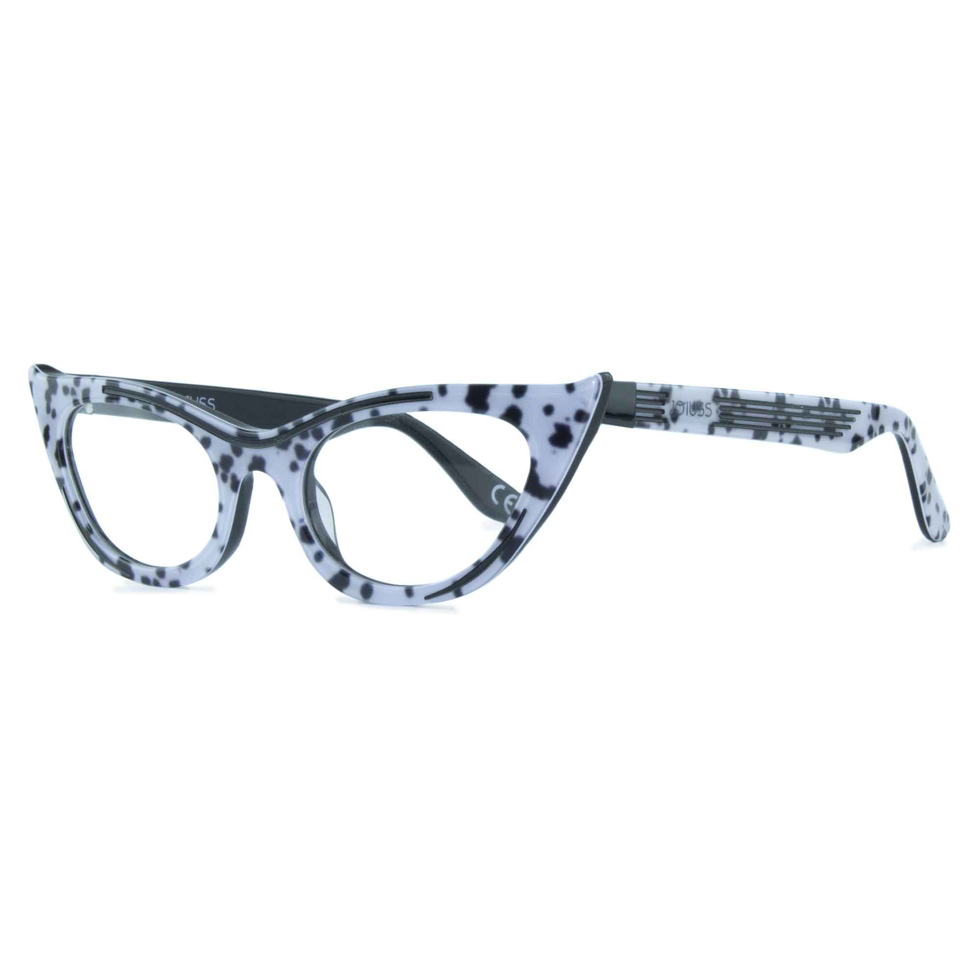 Cat Eye Glasses Frame - Dalmatian - Lana