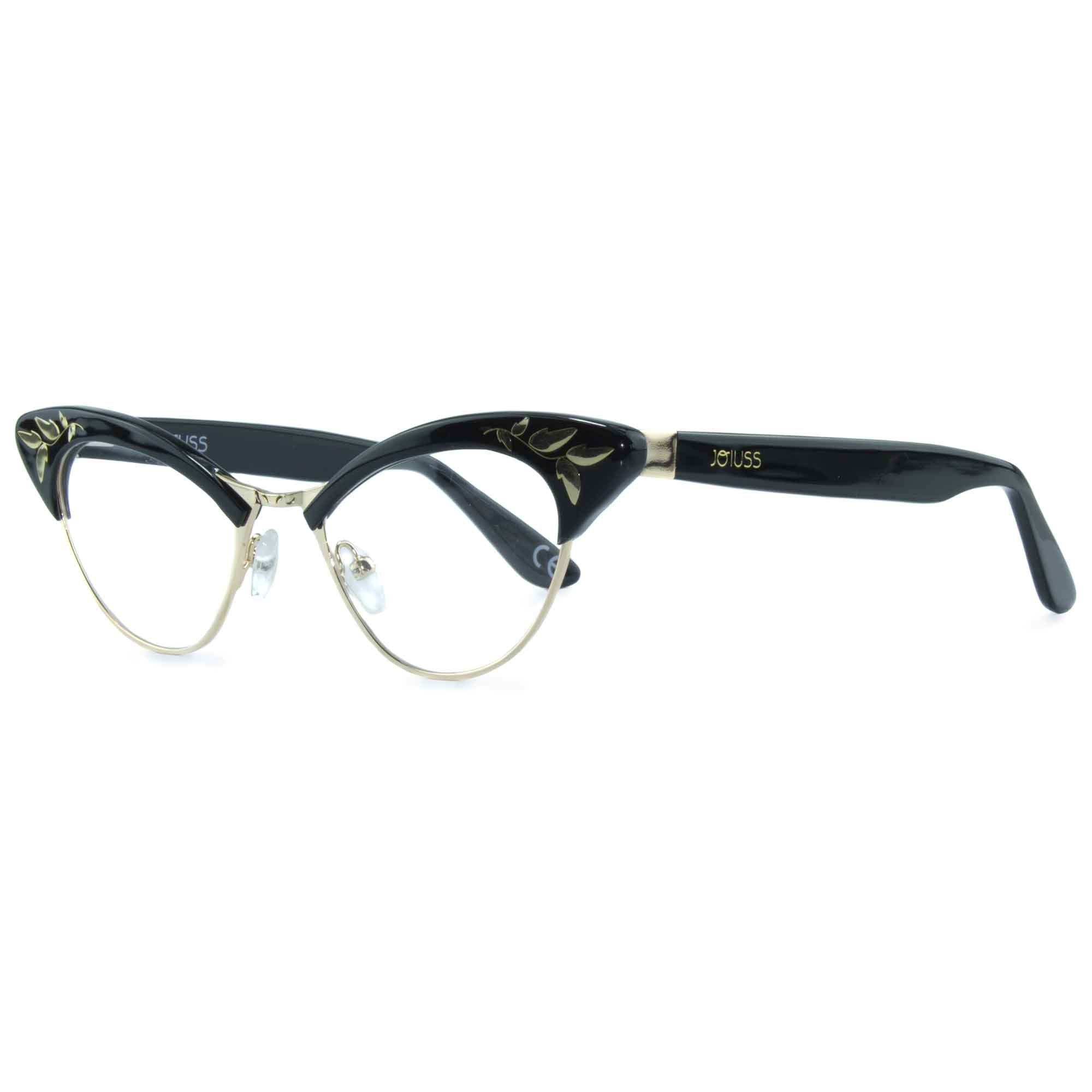 Cat Eye Gold Eyeglasses