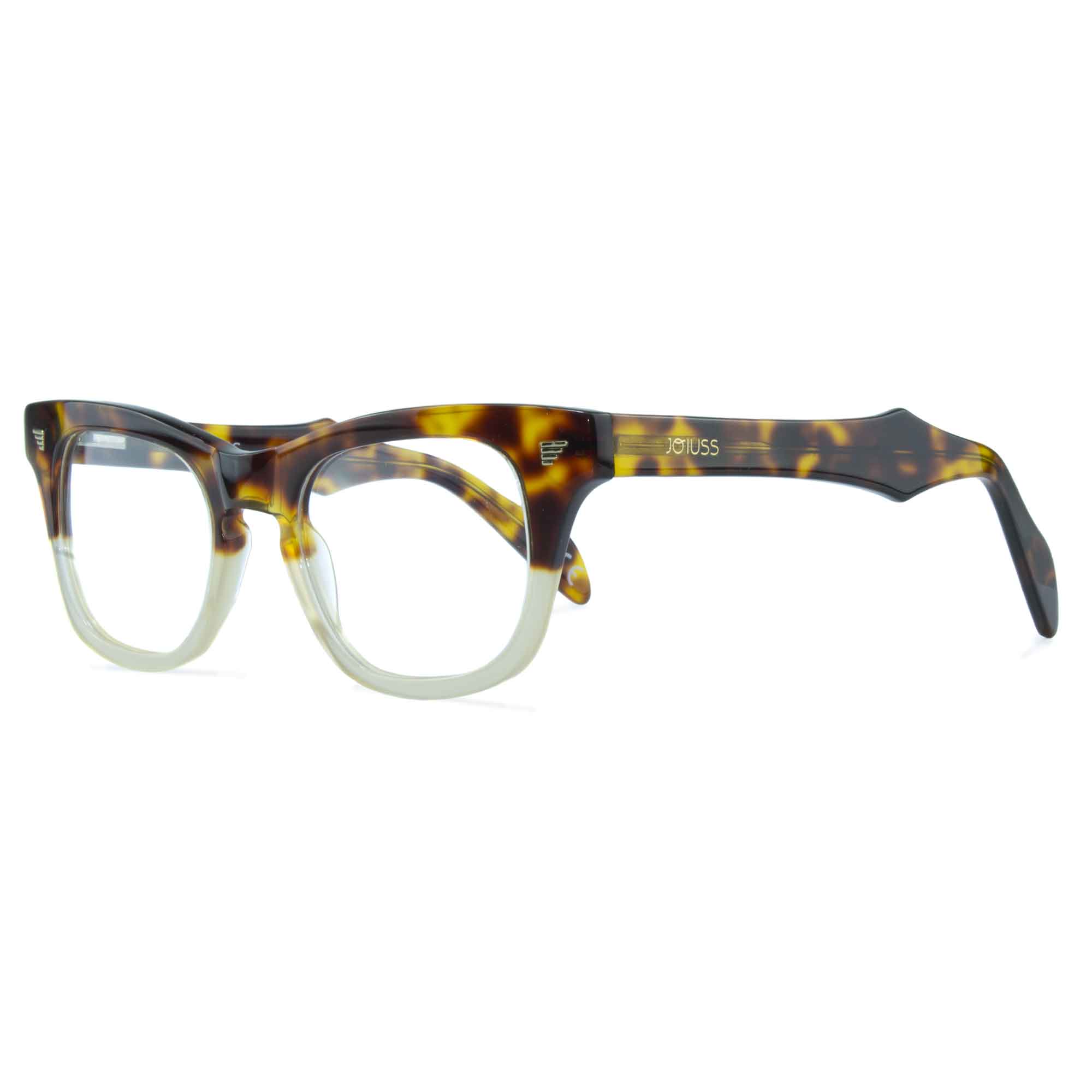 Rectangular Glasses Frame - Tortoiseshell - Russ