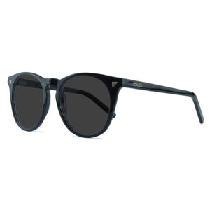 Round Sunglasses - Black - Deano