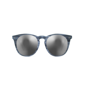 Round Sunglasses - Grey Wood effect - Deano