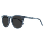 Load image into Gallery viewer, Round Sunglasses - Grey Wood effect - Deano
