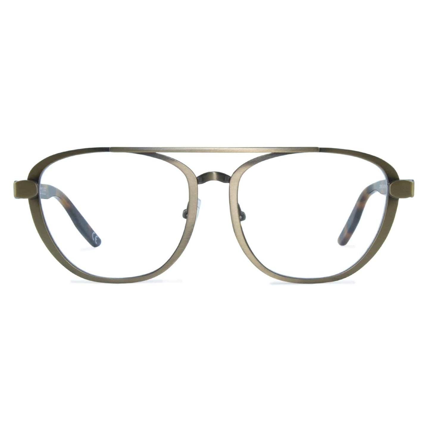 gold aviator glasses