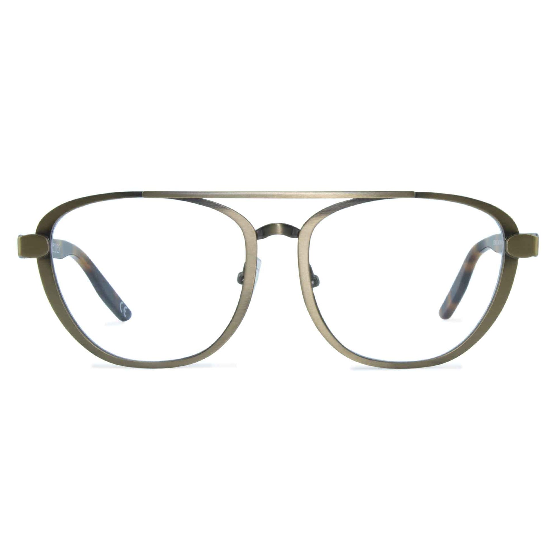 gold aviator glasses