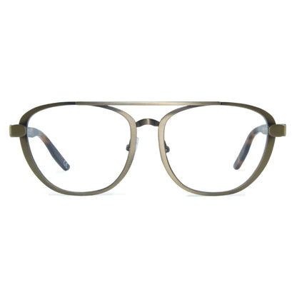 gold aviator glasses