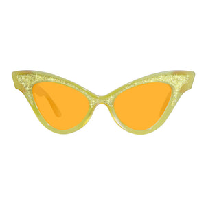 Cat Eye Sunglasses - Yellow Sunset - Glimmer
