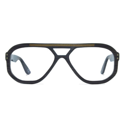 dark grey navigator glasses