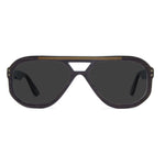 Load image into Gallery viewer, dark grey navigator sunglasses
