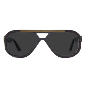 dark grey navigator sunglasses