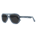 Load image into Gallery viewer, Navigator Sunglasses - Grey Wood Effect - Jim
