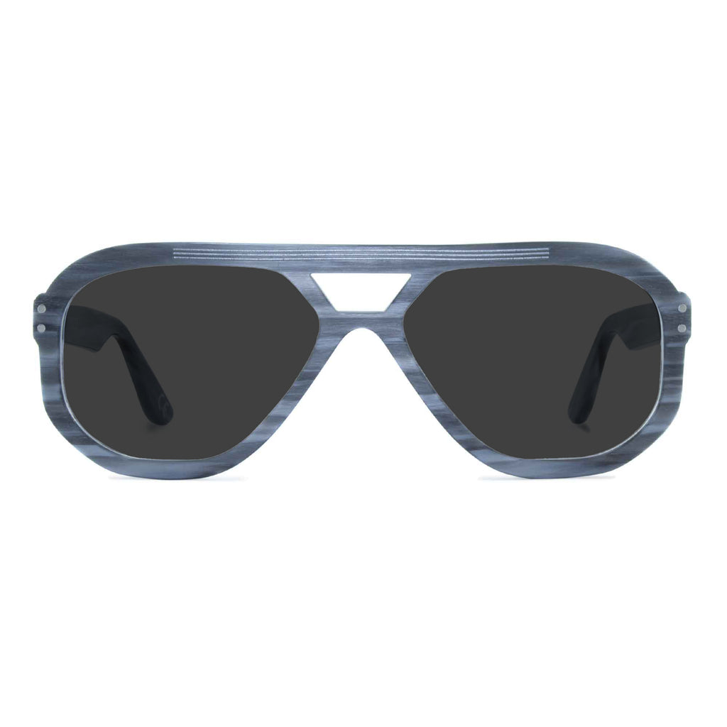 light grey navigator sunglasses