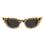Load image into Gallery viewer, leopard print winged cat eye sunglasses
