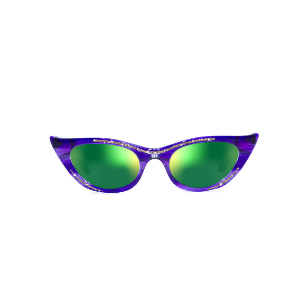 Cat Eye Sunglasses - Purple - Lana