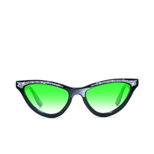 Cat Eye Sunglasses - Black - Maryloo