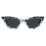 Load image into Gallery viewer, dalmatian print cat eye sunglasses

