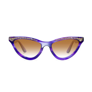 Cat Eye Sunglasses - Purple - Maryloo