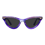 Load image into Gallery viewer, purple cat eye glasses
