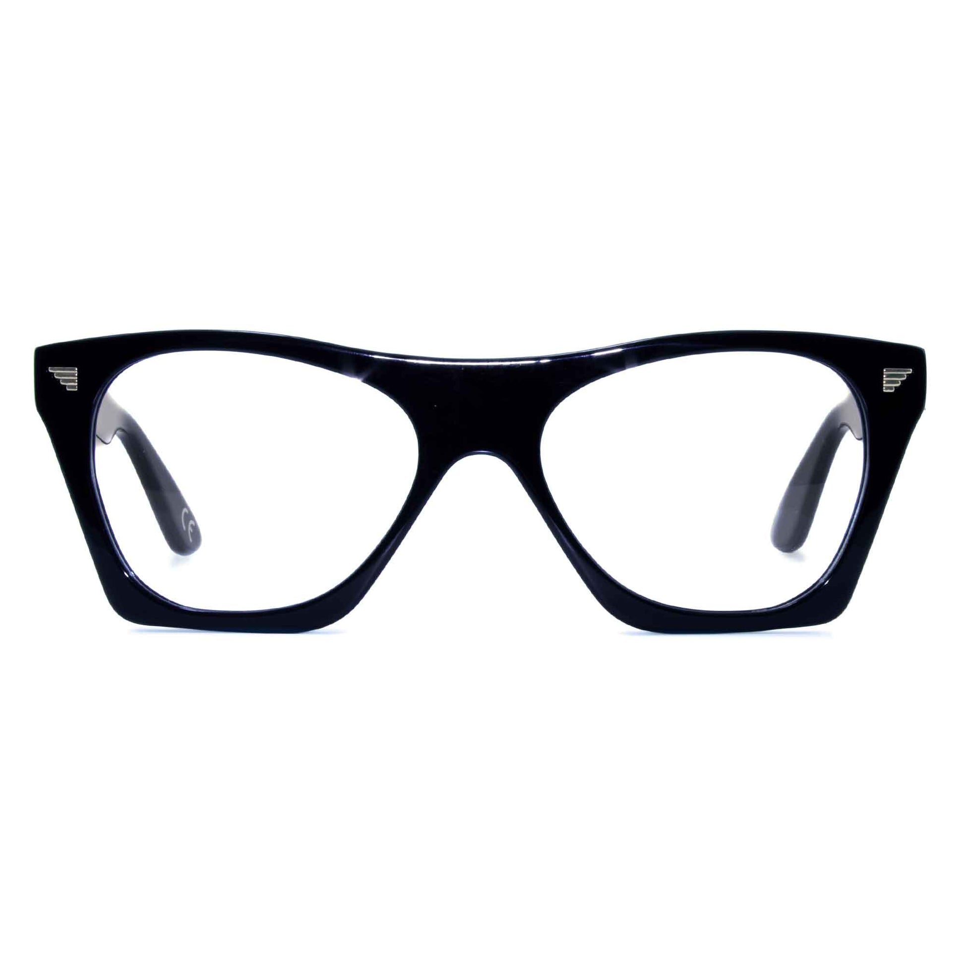 mens black cat eye glasses