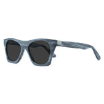 Load image into Gallery viewer, Horn Rimmed Sunglasses - Grey Wood Effect - Oscar
