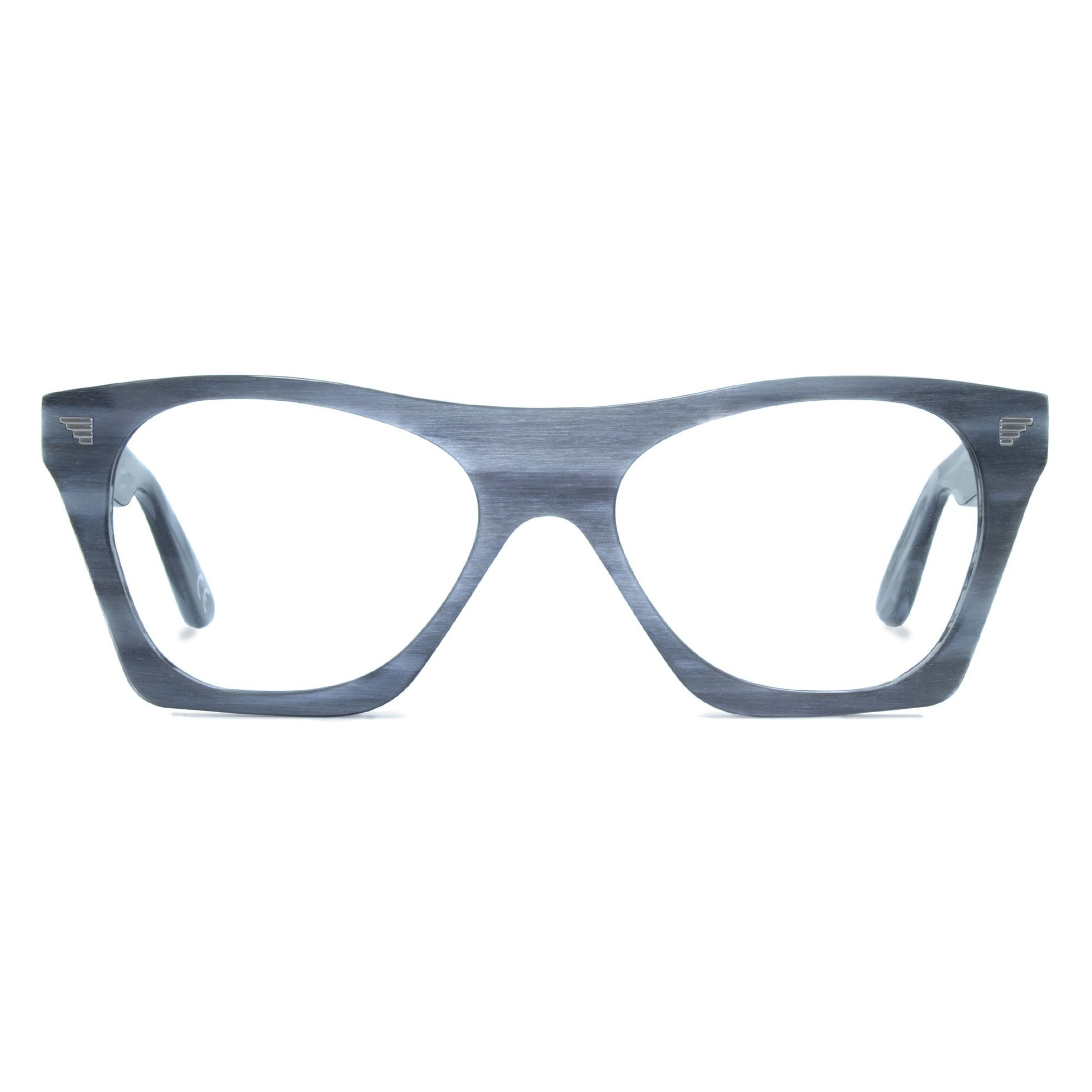 light grey wayfarer glasses