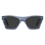 Load image into Gallery viewer, light grey wayfarer sunglasses
