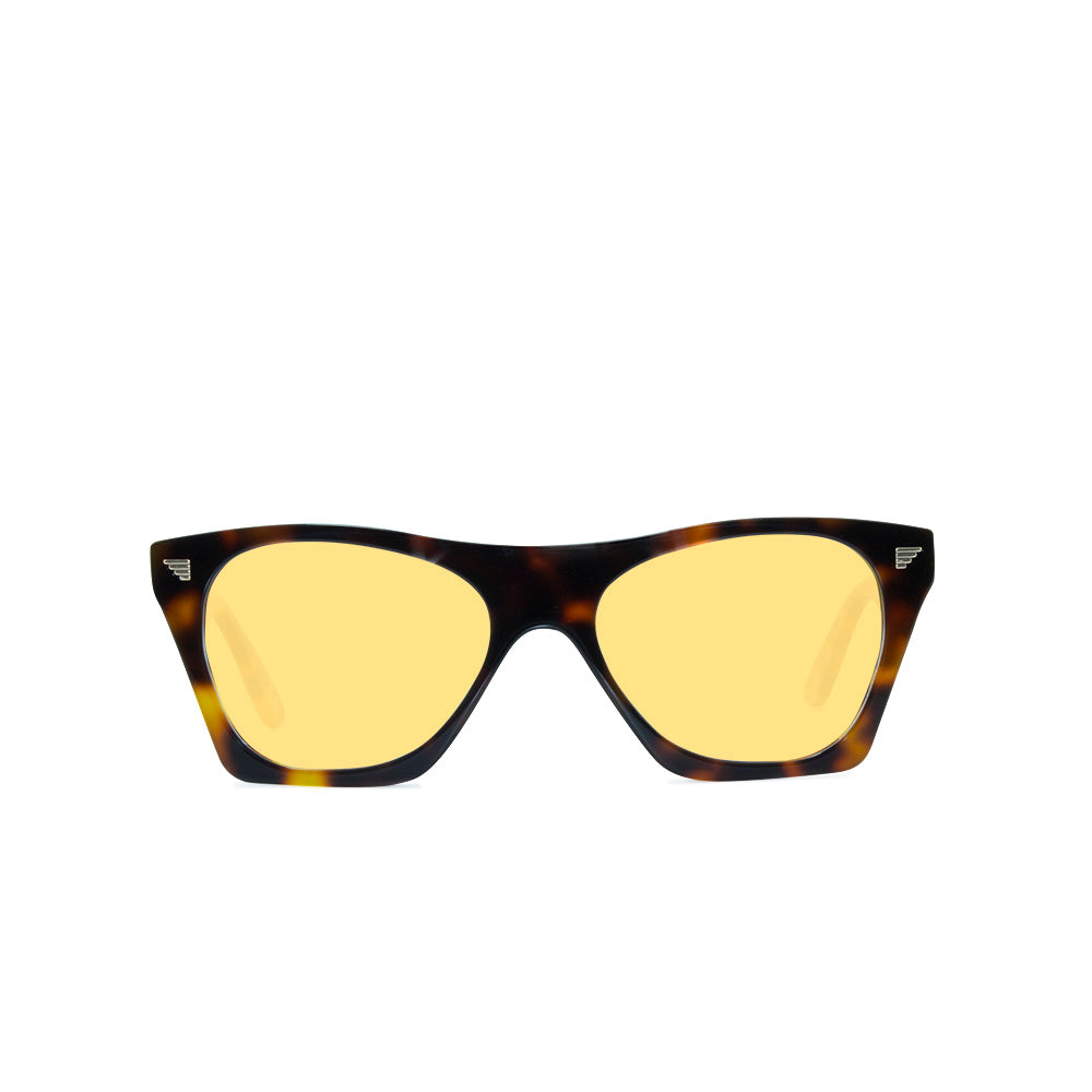 Horn Rimmed Sunglasses - Tortoiseshell - Oscar