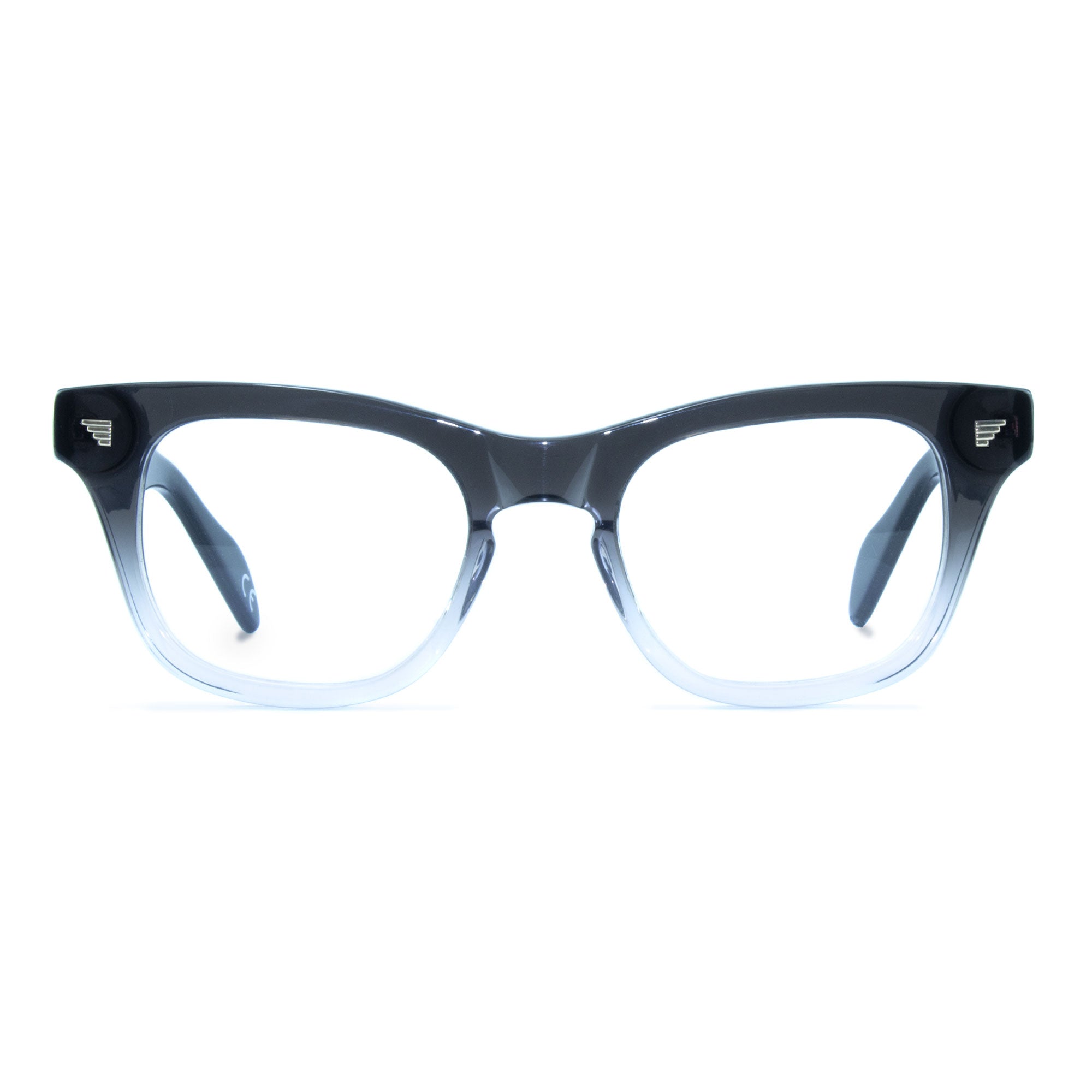 russ black wayfarer glasses