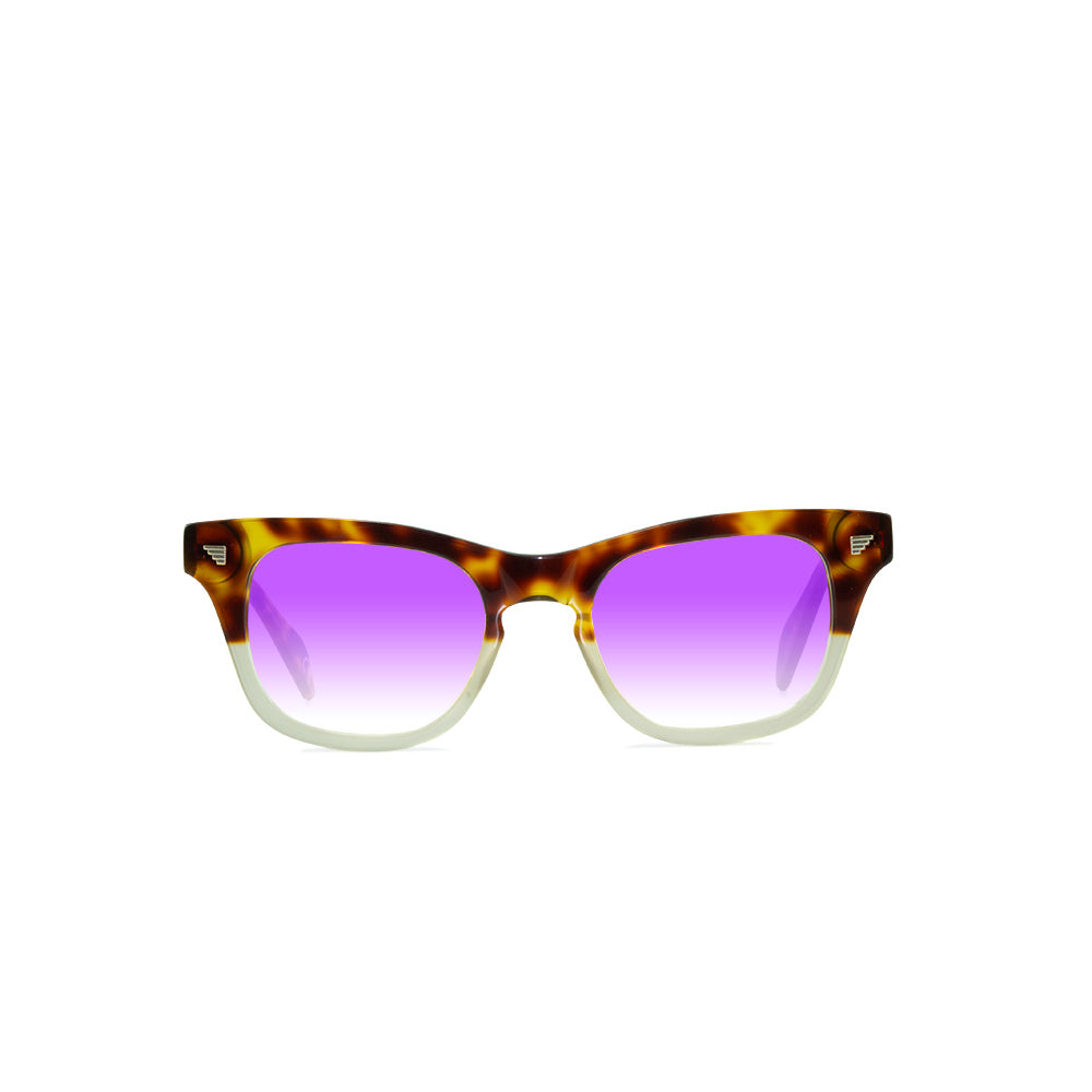 Rectangular Sunglasses - Tortoiseshell - Russ